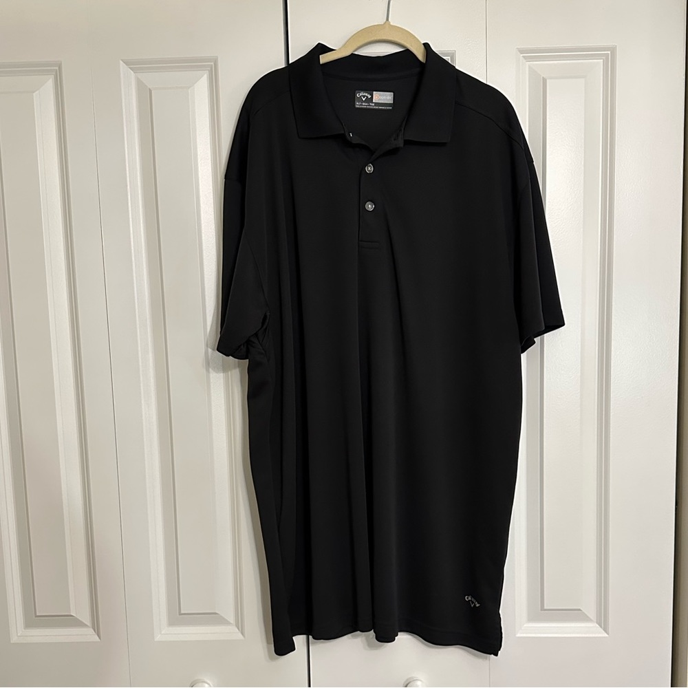 Black Callaway Golf Polo